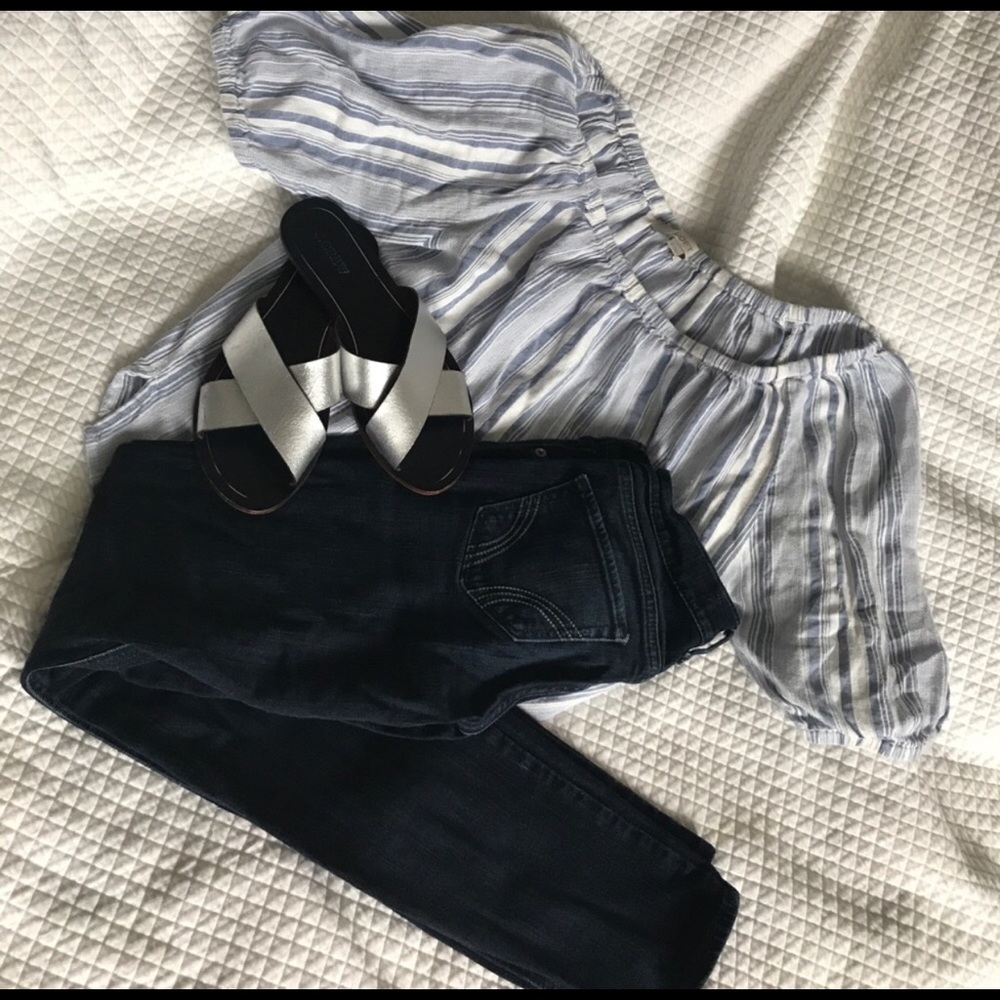 Loft off the shoulder top